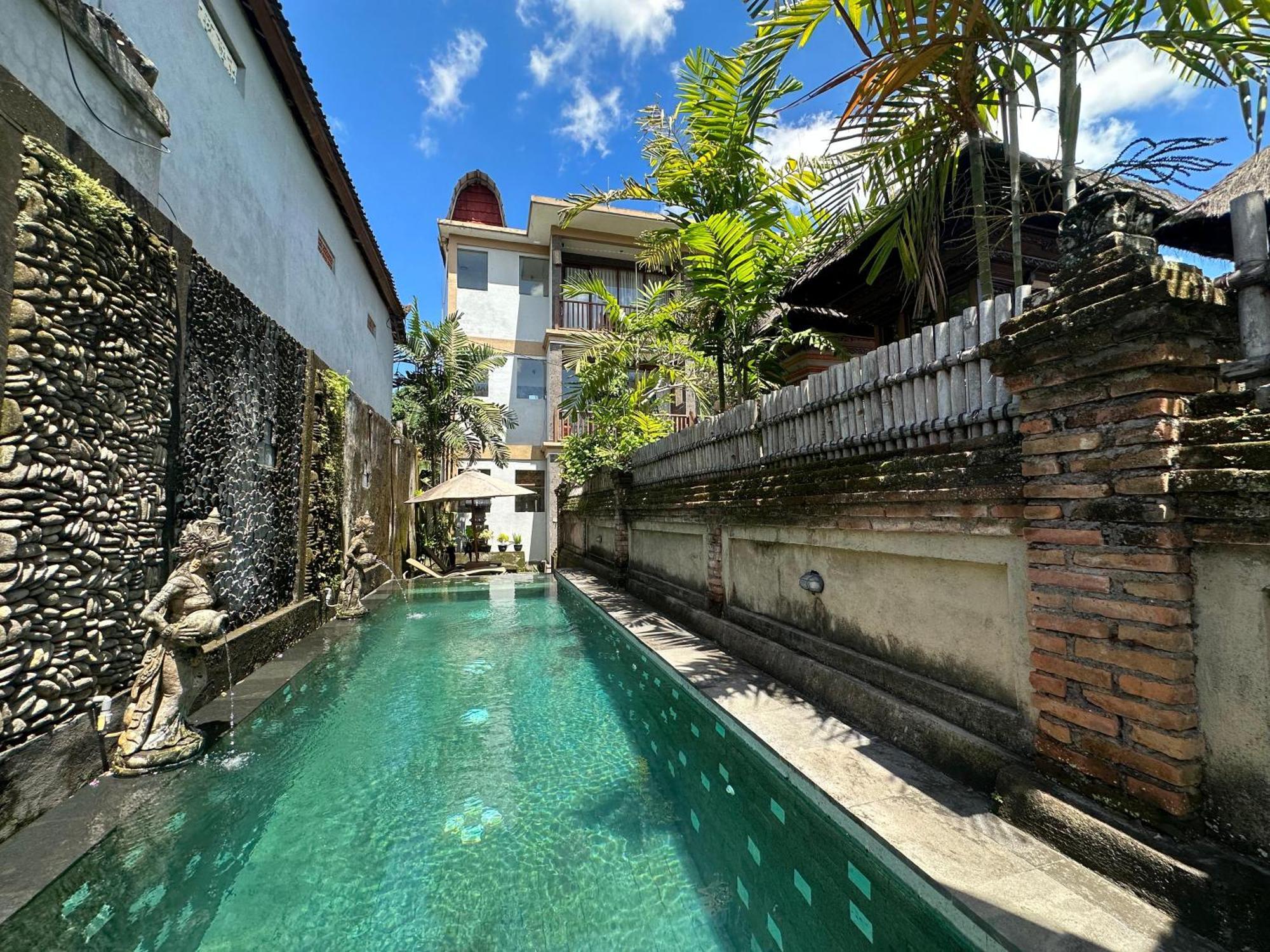 Santosha Place Ubud Exterior foto